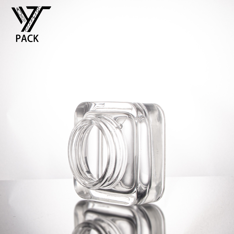Glass Cream Jar